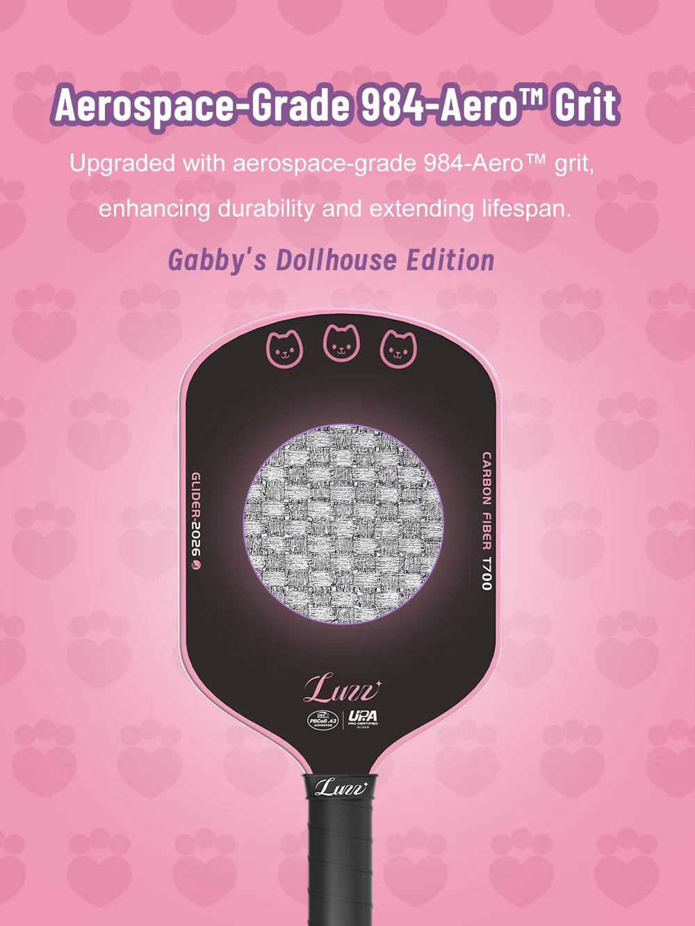 Vợt Pickleball Luzz Gabby's Dollhouse Glider 2026