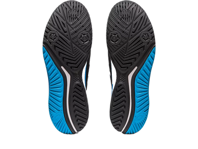 Giày Pickleball Gel - Resolution 9 Black / White (Cho Nam)