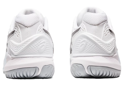 Giày Pickleball Gel - Resolution 9 White / Black (Unisex)