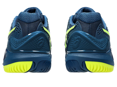 Pickleball Gel Shoes - Resolution 9 Mako Blue / Safety Yellow (Unisex)