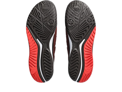Pickleball Gel Shoes - Resolution 9 Antique Red / White (For Men)