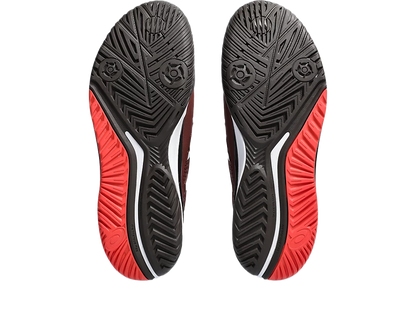 Pickleball Gel Shoes - Resolution 9 Antique Red / White (For Men)