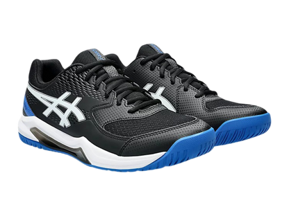 Pickleball Shoes Asics Gel-Dedicate 8 Black / Tuna Blue