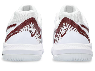 Giày Pickleball Asics Gel-Dedicate 8 White / Antique Red
