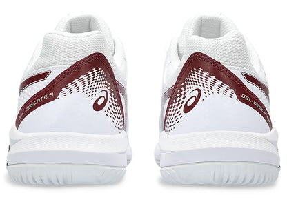 Pickleball Shoes Asics Gel-Dedicate 8 White / Antique Red