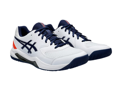 Pickleball Shoes Asics Gel-Dedicate 8 White / Blue Expanse