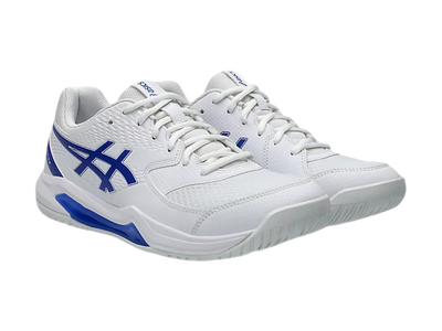 Pickleball Shoes Asics Gel-Dedicate 8 White / Dark Cobalt