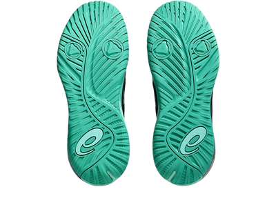 Giày Pickleball Asics Gel-Resolution X | Black / Aurora Green