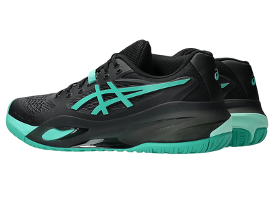 Giày Pickleball Asics Gel-Resolution X | Black / Aurora Green