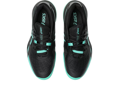 Giày Pickleball Asics Gel-Resolution X | Black / Aurora Green