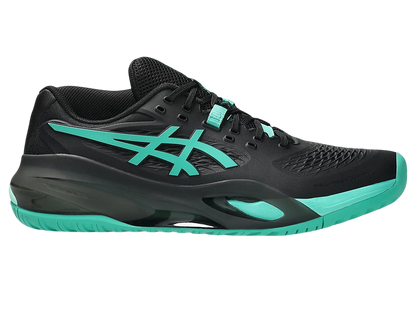 Giày Pickleball Asics Gel-Resolution X | Black / Aurora Green