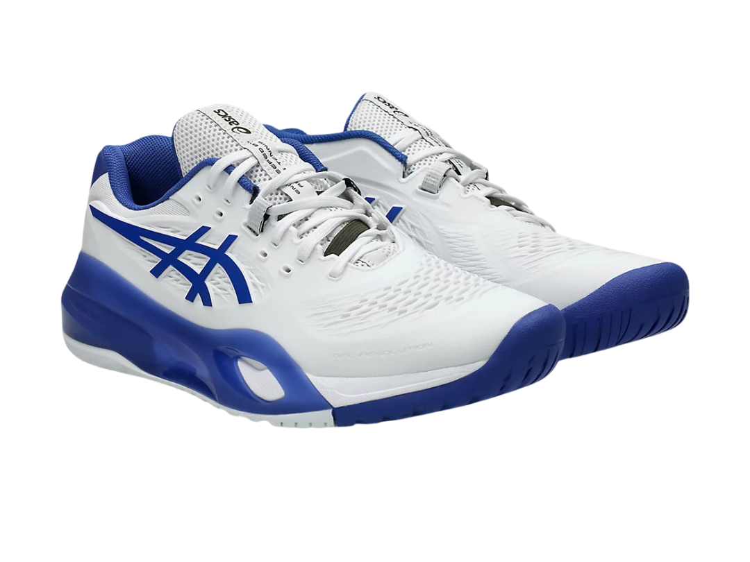Giày Pickleball Asics Gel-Resolution X White/Dark Cobalt