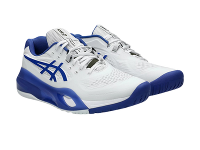 Asics Gel-Resolution X White/Dark Cobalt Pickleball Shoes