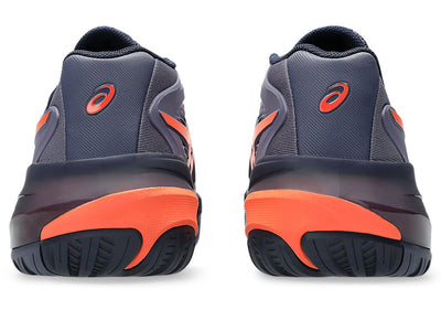 Asics Gel-Resolution X Grayish/Nova Orange Pickleball Shoes