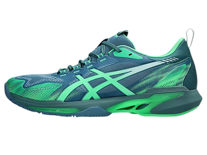 Giày Pickleball Asics Sonic Smash FF | Saba Blue / Vital Green