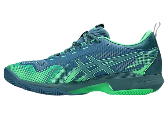 Giày Pickleball Asics Sonic Smash FF | Saba Blue / Vital Green