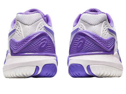 Giày Pickleball Gel-Resolution 9 White / Amethyst (Cho Nữ)