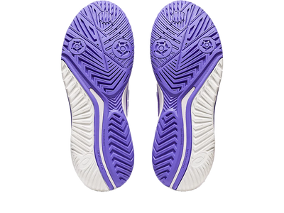 Giày Pickleball Gel-Resolution 9 White / Amethyst (Cho Nữ)