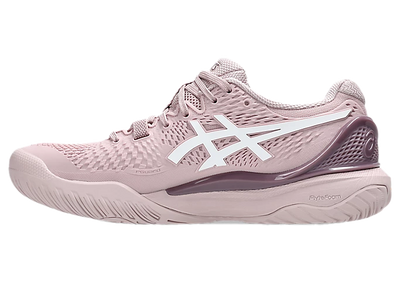 Giày Pickleball Gel-Resolution 9 Watershed Rose / White (Cho Nữ)