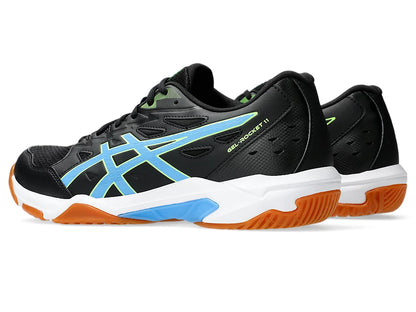 Giày Pickleball Asics Gel - Rocket 11 Black / Waterscape (Cho Nam)