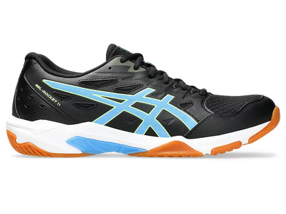 Giày Pickleball Asics Gel - Rocket 11 Black / Waterscape (Cho Nam)