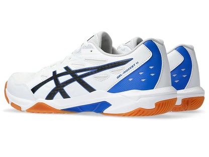 Giày Pickleball Asics Gel - Rocket 11  White / Black (Cho Nam)