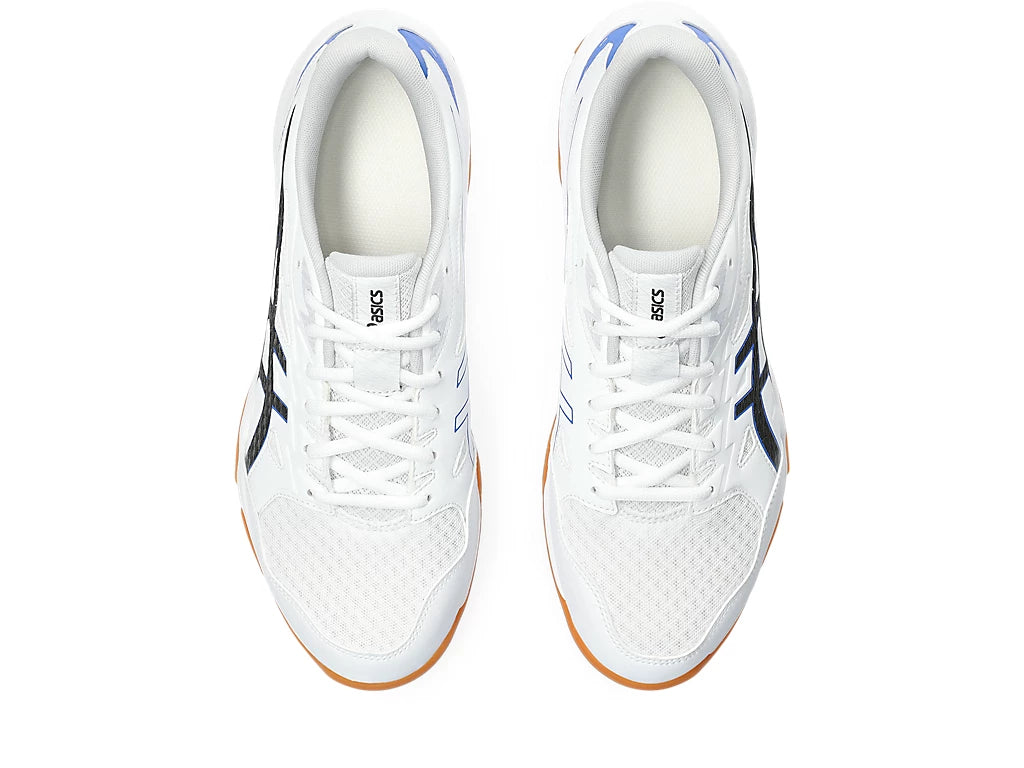 Giày Pickleball Asics Gel - Rocket 11  White / Black (Cho Nam)