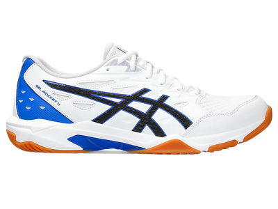 Giày Pickleball Asics Gel - Rocket 11  White / Black (Cho Nam)