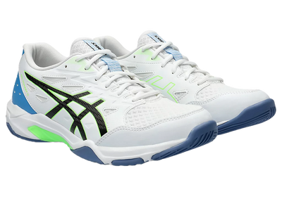 Giày Pickleball Asics Gel - Rocket 11 White / Lime Burst (Cho Nam)