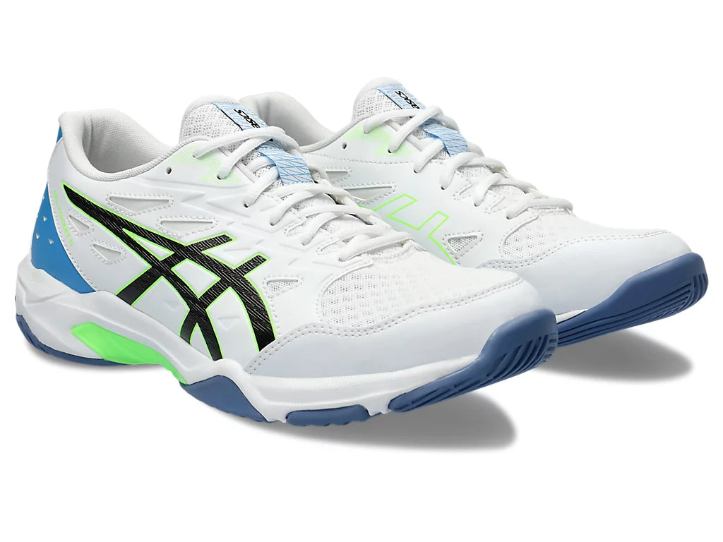 Giày Pickleball Asics Gel - Rocket 11 White / Lime Burst (Cho Nam)