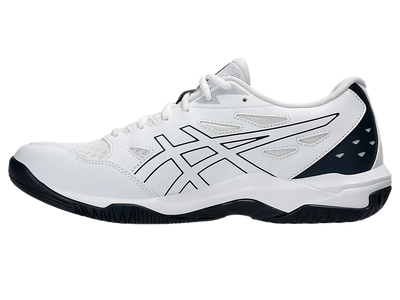 Giày Pickleball Asics Gel - Rocket 11 White / Pure Gold (Cho Nam)
