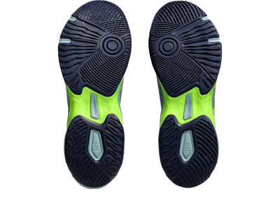 Giày Pickleball Asics Gel - Rocket 11 Celadon / Safety Yellow (Cho Nam)