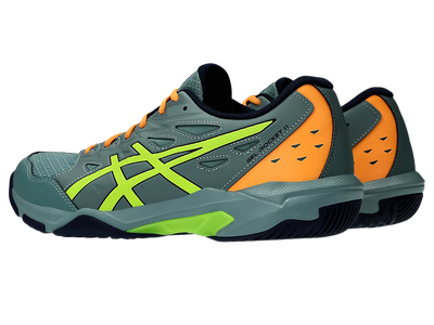 Giày Pickleball Asics Gel - Rocket 11 Celadon / Safety Yellow (Cho Nam)