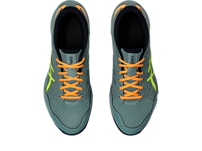 Giày Pickleball Asics Gel - Rocket 11 Celadon / Safety Yellow (Cho Nam)