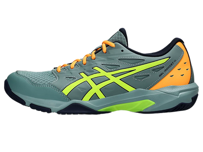 Giày Pickleball Asics Gel - Rocket 11 Celadon / Safety Yellow (Cho Nam)