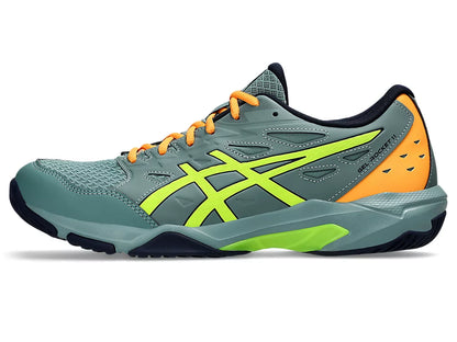 Giày Pickleball Asics Gel - Rocket 11 Celadon / Safety Yellow (Cho Nam)