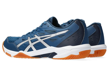 Giày Pickleball Asics Gel - Rocket 11 Mako Blue / Pure Silver (Cho Nam)