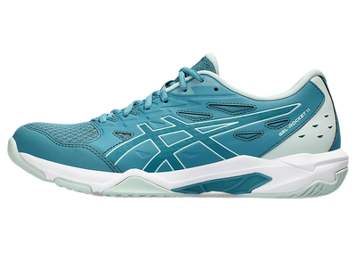 Giày Pickleball Asics Gel - Rocket 11 Blue Teal / Pale Mint (Cho Nam)