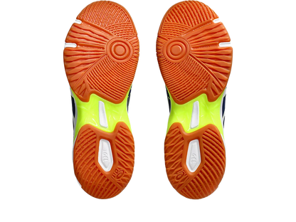 Giày Pickleball Asics Gel-Rocket 11  Blue Expense / Safety Yellow (Cho Nam)