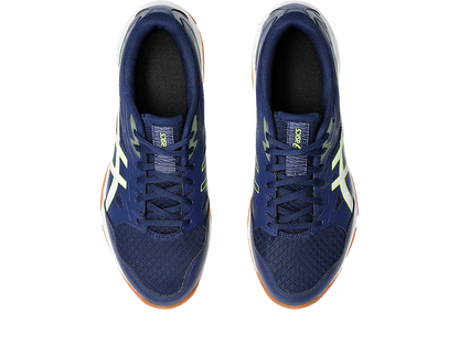 Giày Pickleball Asics Gel-Rocket 11  Blue Expense / Safety Yellow (Cho Nam)