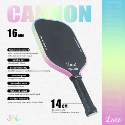 Vợt Pickleball Luzzpickleball Luzz Candy Cannon