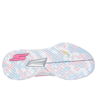 Sketcher GO Pickleball Viper Court Pro 2.0 Pickleball Shoes (Pink White)