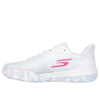 Giày Pickleball Sketcher GO Pickleball Viper Court Pro 2.0 (Hồng Trắng)