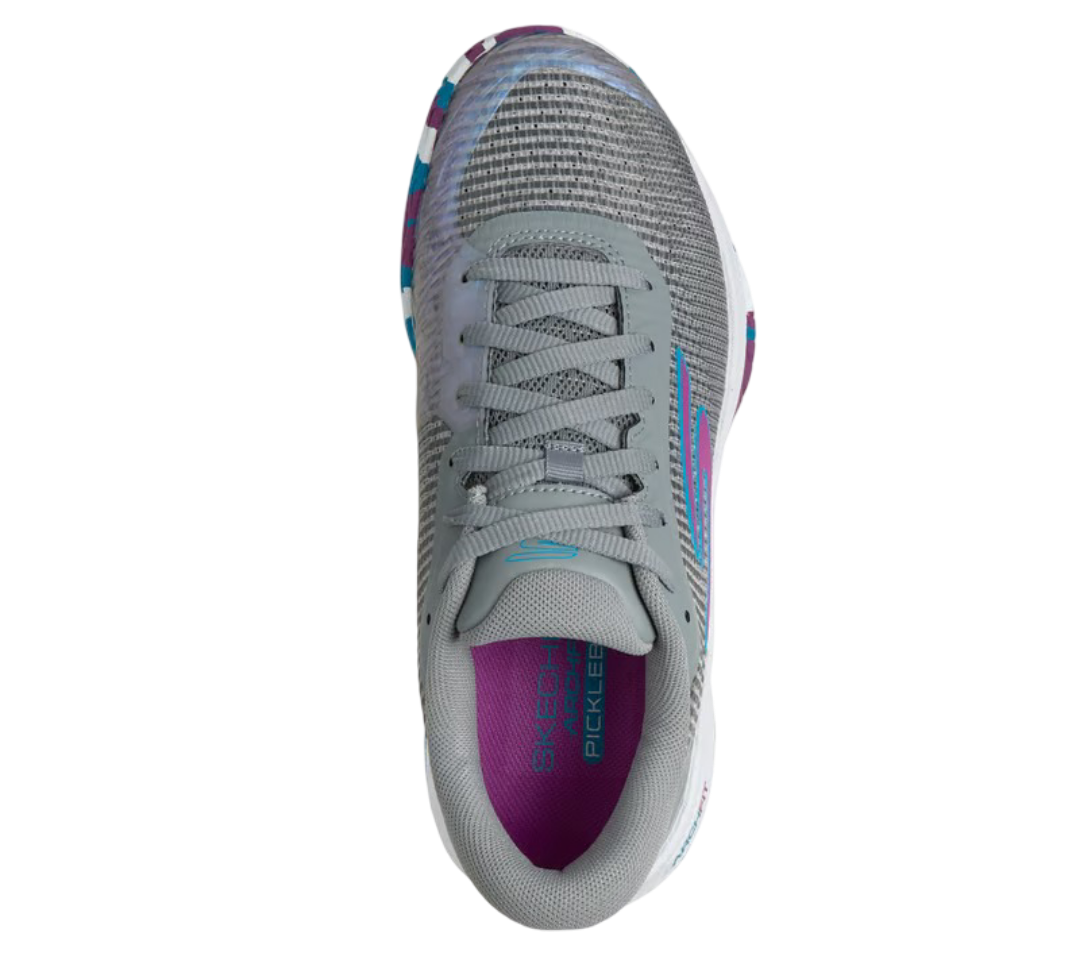 Giày Pickleball Sketcher GO Pickleball Viper Court Pro 2.0 (Xám)