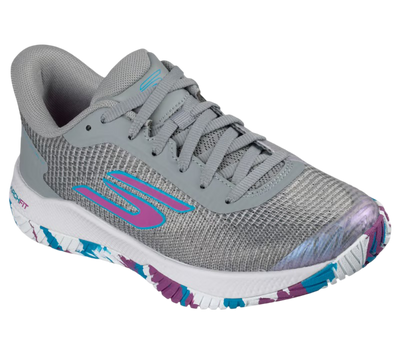 Sketcher GO Pickleball Viper Court Pro 2.0 Pickleball Shoes (Grey)