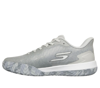 Giày Pickleball Sketcher GO Pickleball Viper Court Pro 2.0 (Xám Nhạt)