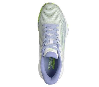 Giày Pickleball Sketcher GO Pickleball Viper Court Pro 2.0 (Trắng Xanh)