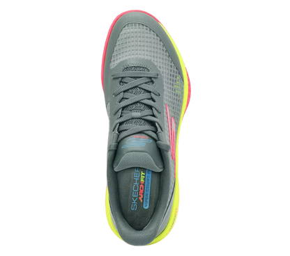 Giày Pickleball Sketcher GO Pickleball Viper Court Pro (Xám)