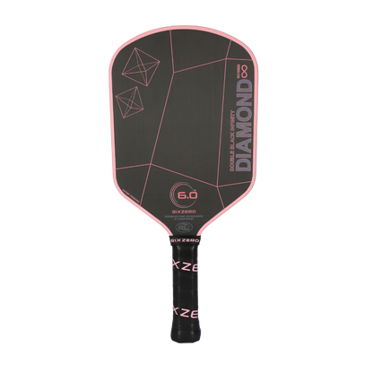 Vợt Pickleball Six Zero Infinity Edgeless Double Black Diamond Control