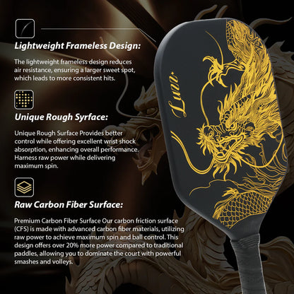Vợt Pickleball Luzzpickleball Imperial Dragon